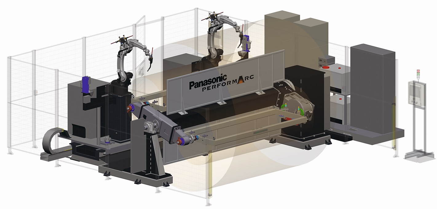 Panasonic FW Hegesztőrobot cella