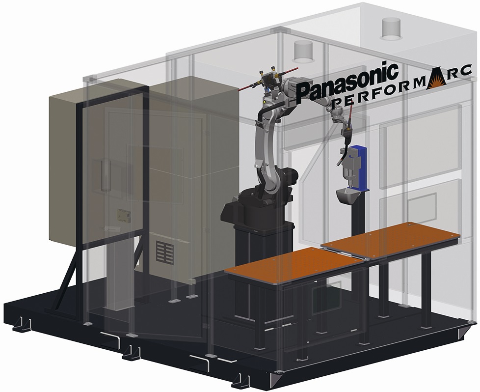 Panasonic TT Hegesztőrobot cella